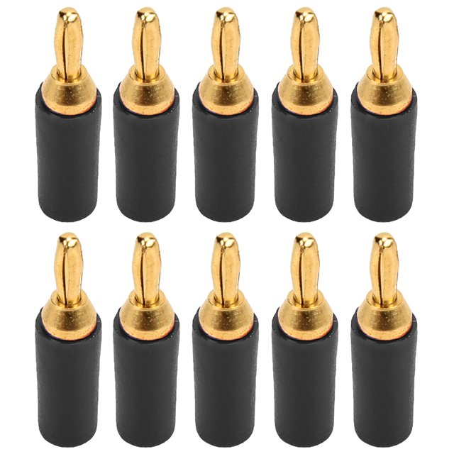 Banana Plug, 2.5mm Brass Instrument Test Tool For Welding Machinery Red,Black,Yellow,Blue,Green
