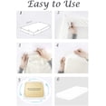 thumbnail image 3 of 400 Thread Count 100% Egyptian Cotton Sleeper Sofa Bed Sheet Set Stripe with 4 -PCS Fitted Straps, 3 of 5