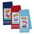thumbnail image 1 of Design Imports CAMZ11980 Ensemble de Torchons de Fête de Fruits de Mer de 18 x 28 Po - 3 Pièces, 1 of 2