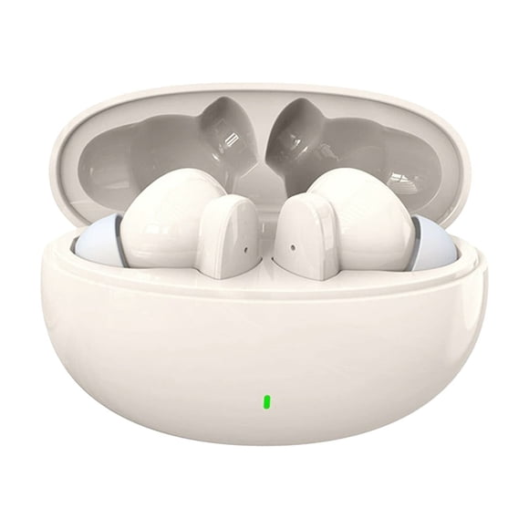 Wireless Bluetooth Earbuds with 13 mm Copper Ring Speakers, Bluetooth 5.3, 8 Hour Playtime, 24 Hour Total Battery, Touch Control, In-Ear Stereo Sound