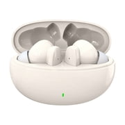 Eoozwa Wireless Bluetooth Earbuds with 8H Playtime 24H Total Bluetooth Gaming Headset Copper Ring Speaker Intelligent Touch Control In Ear Stereo Sound for Music and Calls