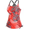 thumbnail image 2 of ORUYROP Womens Tankini Swim Top Only Tankini Bathing Suit Tops No Bottom, 2 of 6