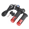 thumbnail image 3 of Scooter Twist Throttle, E-Bike Thumb Throttle Display Plastic  Rubber Displayed In Real Time  For E-Bike Red,silver, 3 of 7