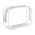 thumbnail image 3 of Clear Makeup Bag Reusable for Women and Men Travel PVC Storage, 3 of 8
