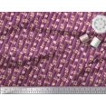 thumbnail image 3 of Soimoi Rayon Fabric Stripe & Magnolia Floral Decor Fabric Printed Yard 56 Inch Wide, 3 of 3