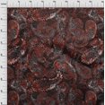 thumbnail image 4 of oneOone Rayon Maroon Fabric Paisley Sewing Craft Projects Fabric Prints By Yard 56 Inch Wide, 4 of 4