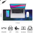 thumbnail image 3 of Experience Immersive Gaming with our Large, Dazzling Galaxy Mouse Pad. Non-Slip Rubber Base & Stitched Edges for Precision Control. Transform Your Desk into a Gaming Oasis - 31.5x11.8in., 3 of 7