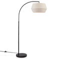 thumbnail image 1 of Bouclair Lampe sur Pied en Métal Couleur Avoine avec Abat-Jour Blanc, 1 of 5