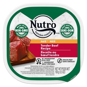 Nutro Grain Free Tender Beef Paté Adult Wet Dog Food
