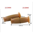 thumbnail image 2 of Paire de Poignées Universelles pour Guidon de Moto Rétro Poignées de Guidon Rouges 22 24 mm, 2 of 7