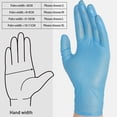 thumbnail image 2 of 100PCS Professional Nitrile Gloves Multi-Purpose Vinyl Gloves Safety Work Gloves Latex Powder Free Gardening Nitrile Gloves for Home Kitchen Outdoor Use 9 Inch, 2 of 7