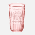 thumbnail image 1 of Bormioli Rocco Romantic Cooler Glasses, Set of 4 - Pink, 1 of 6
