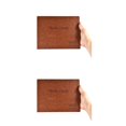 thumbnail image 1 of ZLight 6 String Guitar Chord Book Professional Beginner Students Music Playing Practice Books Festival Gift Instrument Accessory brown 23.5*18cm 2Set, 1 of 5