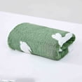 thumbnail image 1 of Tyidzon Towels for Bathroom Super Soft Velvet Rabbits Jacquards Hand Towel Super Absorbent Drying Gentle and Friendly, 1 of 6