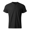 thumbnail image 3 of Ramiter Polos de Golf pour Hommes Polos de Golf pour Hommes Manches Courtes Performance Évacuation de l'Humidité Polos de Golf Amusants pour Hommes Noir, TG, 3 of 5