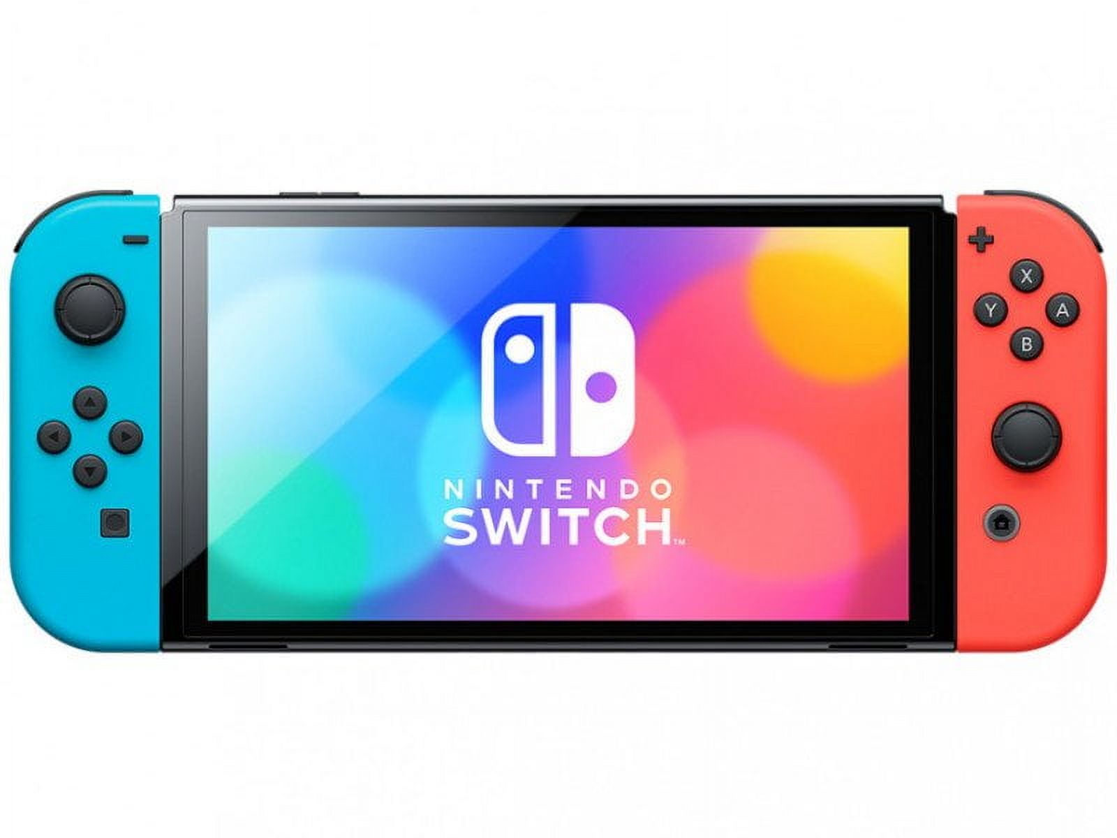 Nintendo Switch OLED Neon Blue/Red with Minecraft Game - Walmart.ca