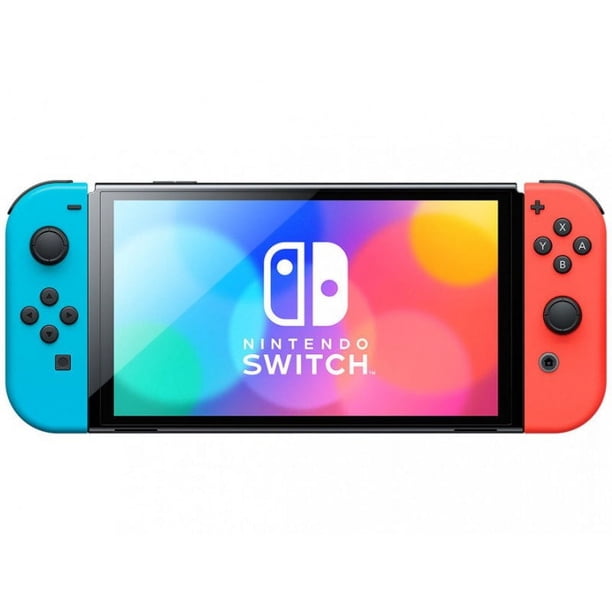 Nintendo Switch OLED Neon Blue/Red with Minecraft Game - Walmart.ca