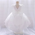 thumbnail image 4 of Robes pour Filles Robes de Cérémonie pour Filles Robe Blanche pour Filles Robe de Circonstance pour Filles Robes pour Filles Taille Mode pour Filles, 4 of 5