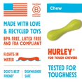 thumbnail image 4 of CHUANK Zogoflex Hurley Large 8.25” Dog Toy Aqua, 4 of 8