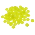 thumbnail image 1 of 100 pcs Translucent Bingo Chips 19mm for Board Game Yellow Yellow1, 1 of 7