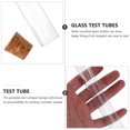thumbnail image 2 of 4Pcs Clear Glass Test Tubes with Lids Portable for Travel-friendly Experiment Use, 2 of 9