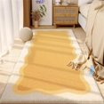 thumbnail image 4 of Estbridge Soft Bedroom Rugs - Bedside Rug  Flocking Carpet with Non-Slip Rubber Bottom  Modern Design  Easy to Clean - Ideal for Bedroom  Living Room  Nursery  College Dorm - 40cmx80cm, 4 of 7