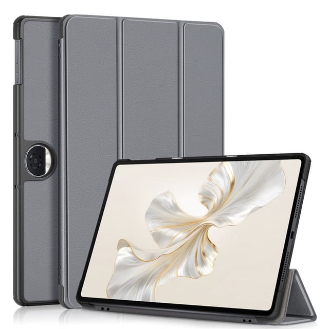 Case Étui pour Honor Pad 9 Tablettes 12,1 Pouces Trifold Magnétique en Cuir Support Rigide Housse de Tablette pour Funda Huawei Honor Pad 9 Étui Gris Honor Pad 9 12,1 Pouces