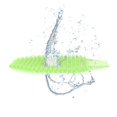 thumbnail image 4 of Alpine Industries Cucumber Melon Fragrance Anti-Splash Urinal Screen (20-Pack), 4 of 6