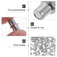 thumbnail image 2 of OULII 100Pcs Kitchen Cabinet Shelf Supports Silver PP Screw Fixation Wardrobes DIY Enthusiasts, 2 of 7