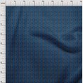 thumbnail image 3 of oneOone Cotton Poplin Fabric Leaves & Floral Block Printed Craft Fabric BTY 56 Inch Wide, 3 of 5
