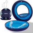 thumbnail image 1 of Retainer Case, Slim Aligner Case with Adjustable Vent Holes and Mirror, Compatible with Invisalign, Night Guard and Mouth Guard, Premium Retainer Case, With Aligner Remover Tool, Chew & Brush, 1 of 6