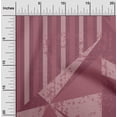 thumbnail image 2 of oneOone Rayon Dark Magenta Fabric Geometric Diamond With Stripes Craft Projects Decor Fabric Printed By The Yard 56 Inch Wide, 2 of 4