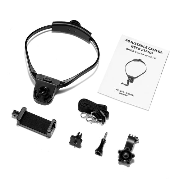 Birdeem Support de Téléphone pour l'Enregistrement, Support de Cou Paresseux pour Téléphone Universel à Suspendre au Cou, Outil de Minuterie Automatique pour Caméra Sportive de Téléphone Intelligent 4-6 Pouces, Support d'Appareil Photo pour Téléphone