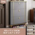 thumbnail image 1 of SOCE042 - Armoire à Chaussures Mince Moderne Minimaliste, 1 of 1