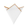thumbnail image 1 of INSPIRE CHIC Men's Pocket Square Cotton Handkerchiefs for Suits Jacket Orange One Size, 1 of 4
