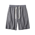 thumbnail image 1 of Besolor Men's Athletic Sweat Shorts Casual Elastic Waist Drawstring Workout Running Shorts with Pockets, 1 of 2