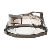 Birdeem Microwave Cover for Food,Microwave Food Cover,Cover and Microwave 2-In-1 Enhanced for Food Protective Cover for Microwave Covered Transparent Oven with Water Items,Microwave Food Cover