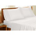 thumbnail image 2 of Cotton House - Ensemble de Draps en Microfibre, Infroissable, Format Jumeau, Blanc, 2 of 5