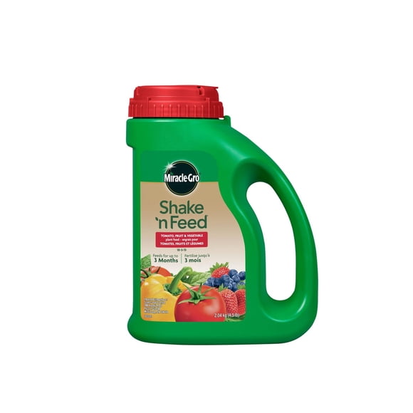 Miracle-Gro Shake N Feed Tomato, Fruits & Vegetables Plant Food 10-5-15 2.04 Kg