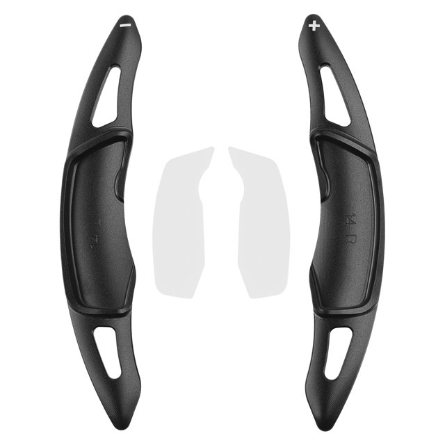 Steering Wheel Paddle Shifter For Subaru Forester Outback Toyota Aluminium Black