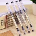thumbnail image 2 of GHSDFBB Japanese Gel Ink Pens, Fine Point, 0.35 mm, Black Ink, 12 Count, 2 of 6