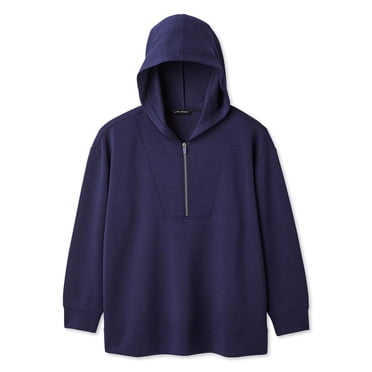 Lane Bryant Women's Plus Quarter Zip Hoodie