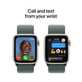 thumbnail image 4 of Apple Watch SE2 44mm GPS Starlight Aluminum Case with Lake Green Sport Loop, 4 of 8