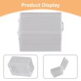 thumbnail image 3 of Boîte en Plastique Transparente Rectangulaire Affichage d'Échantillons ct Boîtes de Rangement de Bureau, 3 of 11