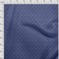 thumbnail image 4 of oneOone Polyester Spandex Bleu Moyen Tissu Alphabet Matière de Robe Tissu Imprimé Tissu au Mètre 56 Pouces de Large, 4 of 5