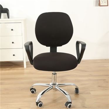 EastVita Office Chair Cover Stretchable Elastic Covers Backrest Coverings Cushion Protectors Desk Computer Chair Slipcover