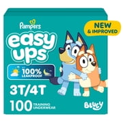 Pampers Easy Ups Training Underwear Boys Size 5 3T4T