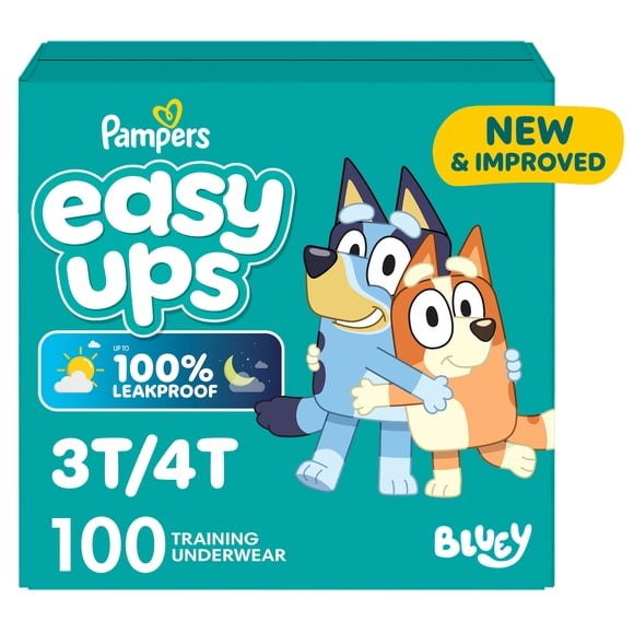 Pampers Easy Ups sous-Vêtements d'Entraînement Garçons Taille 5 3T4T