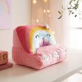 thumbnail image 4 of Heritage Kids Rainbow Plush Bean Tablet Pillow, 4 of 9