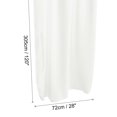 thumbnail image 2 of Unique Bargains 10Ft Chiffon Table Runner 28 x 120 Inch Rustic Gauze Tablecloth White, 2 of 4